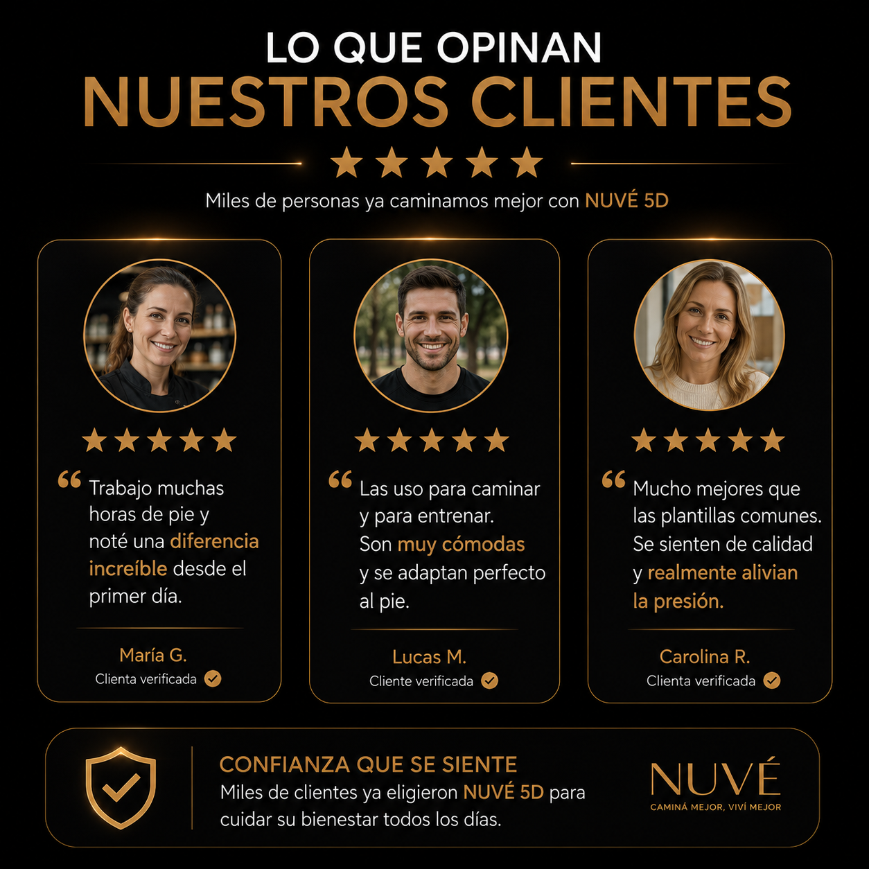 Plantillas 5D NUVÉ