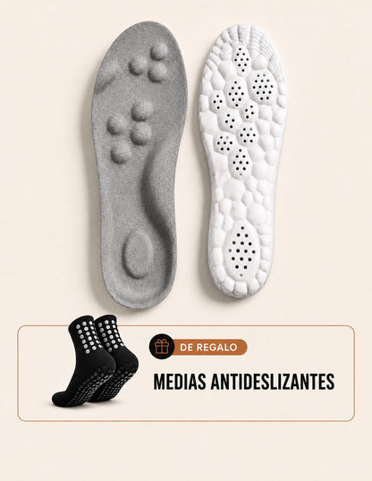 Plantillas 5D NUVÉ con medias antideslizantes de regalo